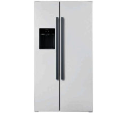 SIEMENS  iQ300 KA62DV00GB American-Style Fridge Freezer - White